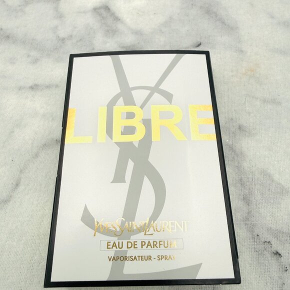 Yves Saint Laurent Gift Set-Black Pouch,Libre Lotion,EDP,EDT-50ml,1.2ml-5pc-NEW - Picture 9 of 15